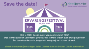 Uitnodiging TOS Ervaringsfestival